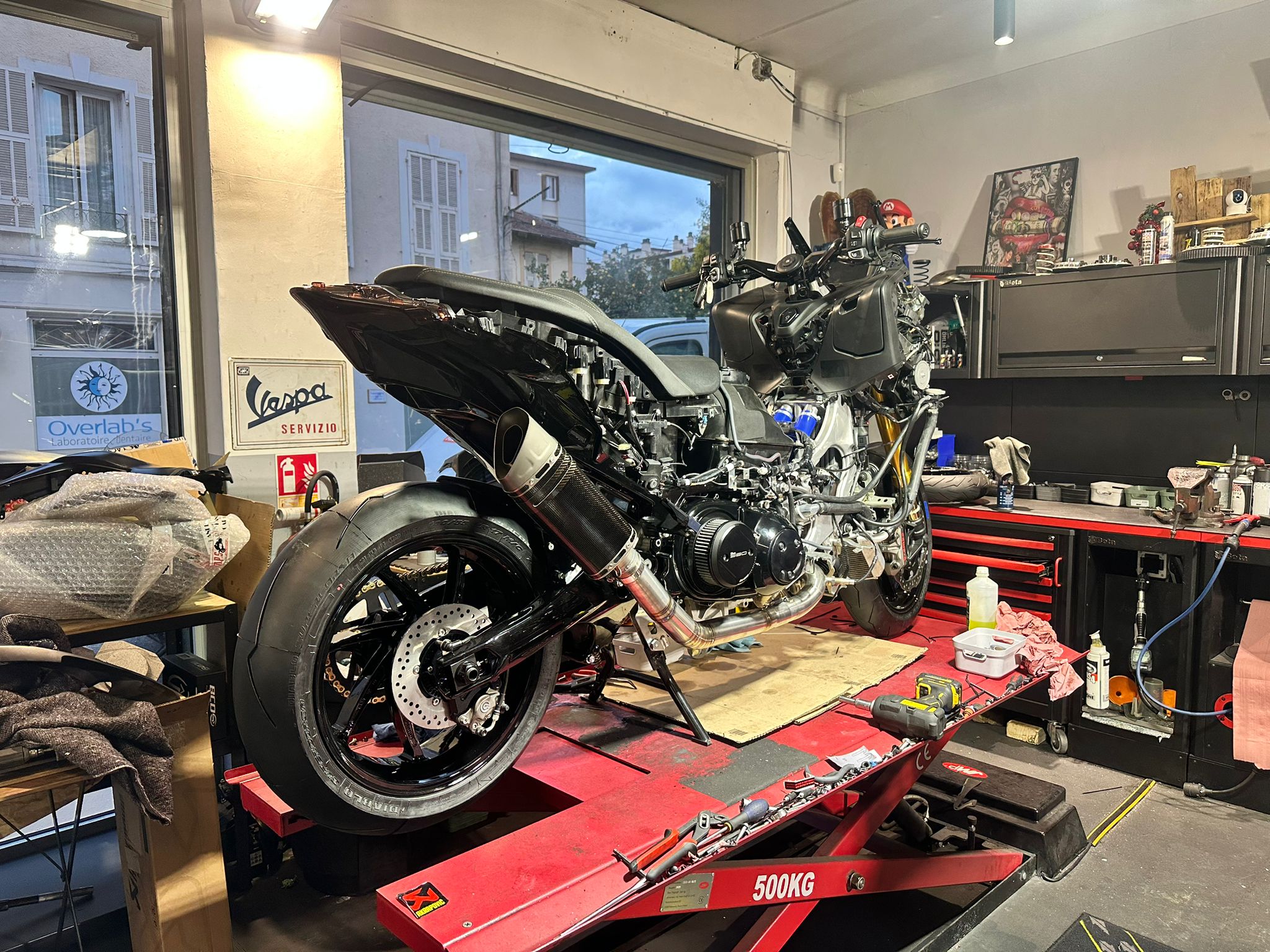 sinistre réparation scooter à Nice